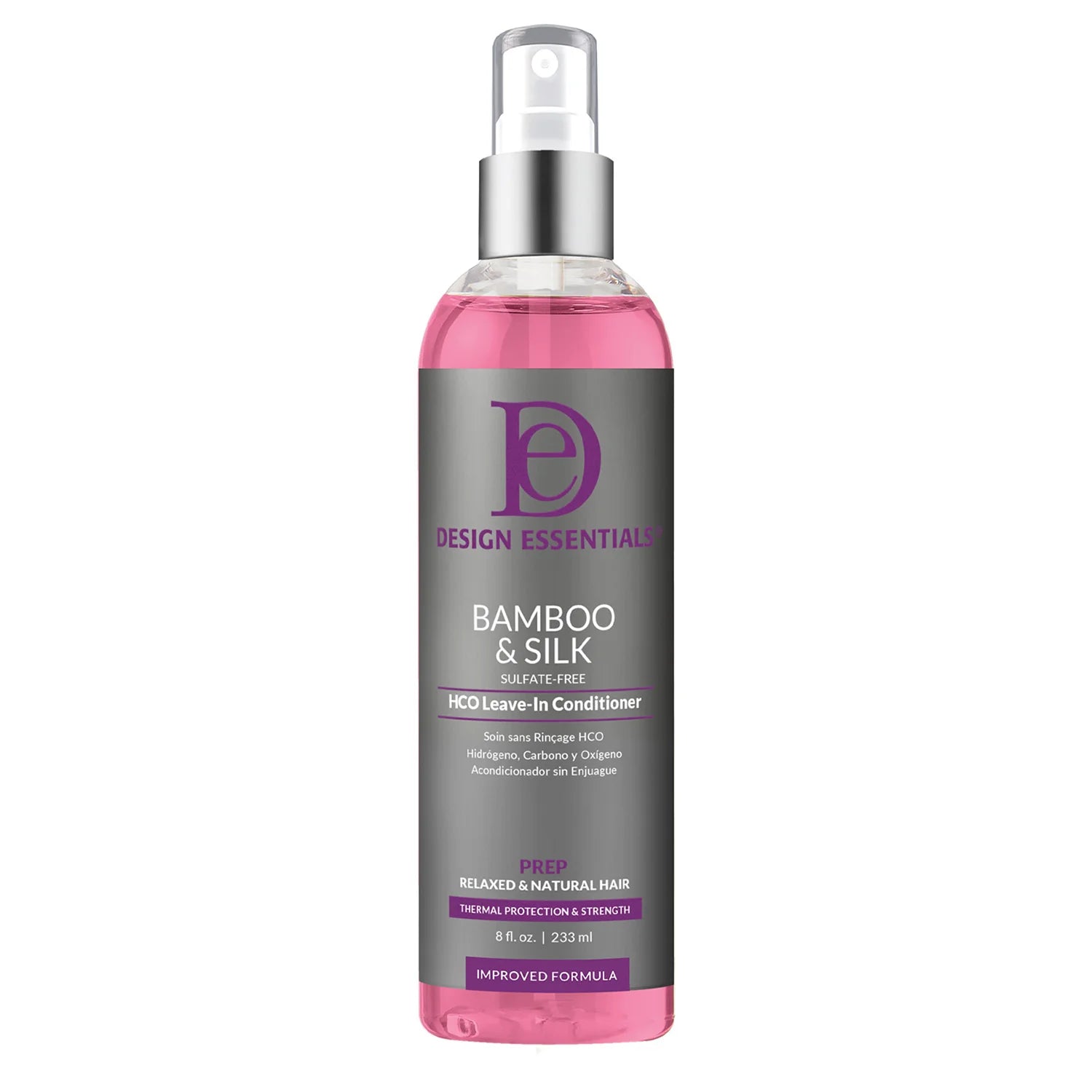 Design Essentials Bamboo & Silk HCO Leave-in Conditioner - 8oz