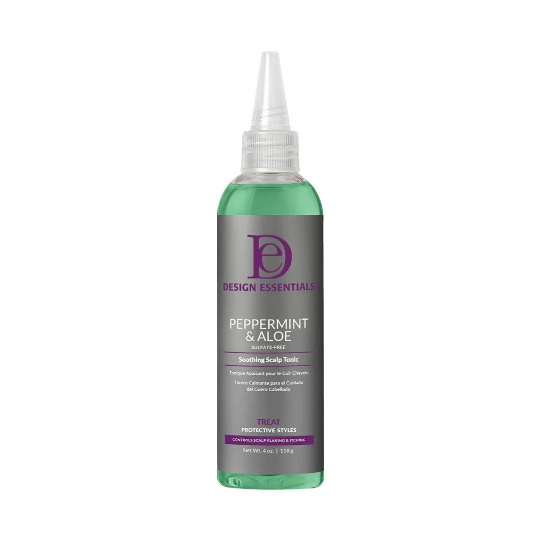 Design Essentials Peppermint & Aloe Soothing Scalp Tonic - 4oz