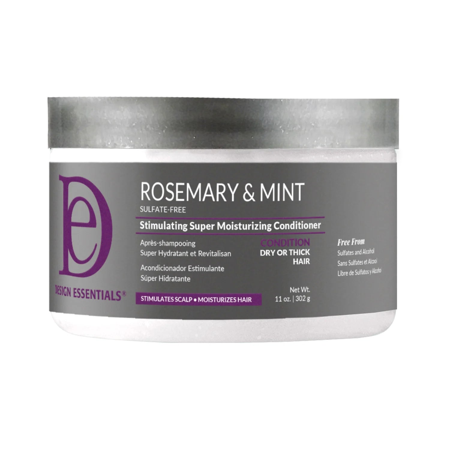 Design Essentials Rosemary & Mint Stimulating Super Moisturizing Conditioner - 11oz