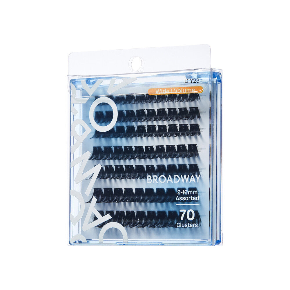 Broadway Volume DIY Cluster Full, Fluffy Lash Extensions - (DIY11 - DIY25)