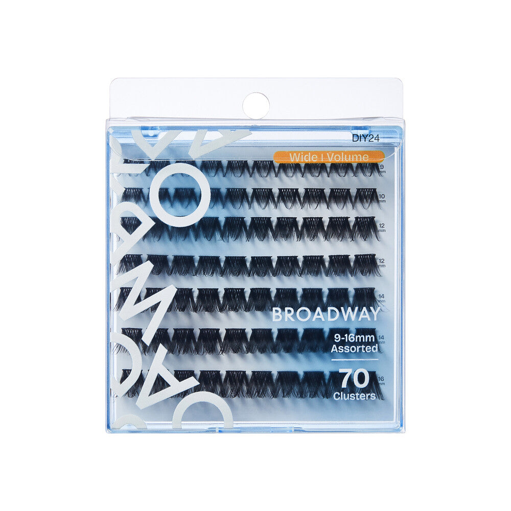 Broadway Volume DIY Cluster Full, Fluffy Lash Extensions - (DIY11 - DIY25)