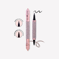 Enchanted Diamond Brow Tattoo and Eyeliner Duo