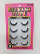 TRS Extreme C-Curl Lashes Multipack (EM01 - EM06)
