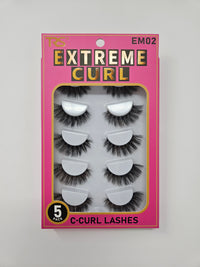 TRS Extreme C-Curl Lashes Multipack (EM01 - EM06)