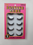 TRS Extreme C-Curl Lashes Multipack (EM01 - EM06)