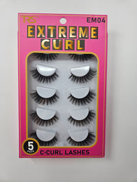 TRS Extreme C-Curl Lashes Multipack (EM01 - EM06)