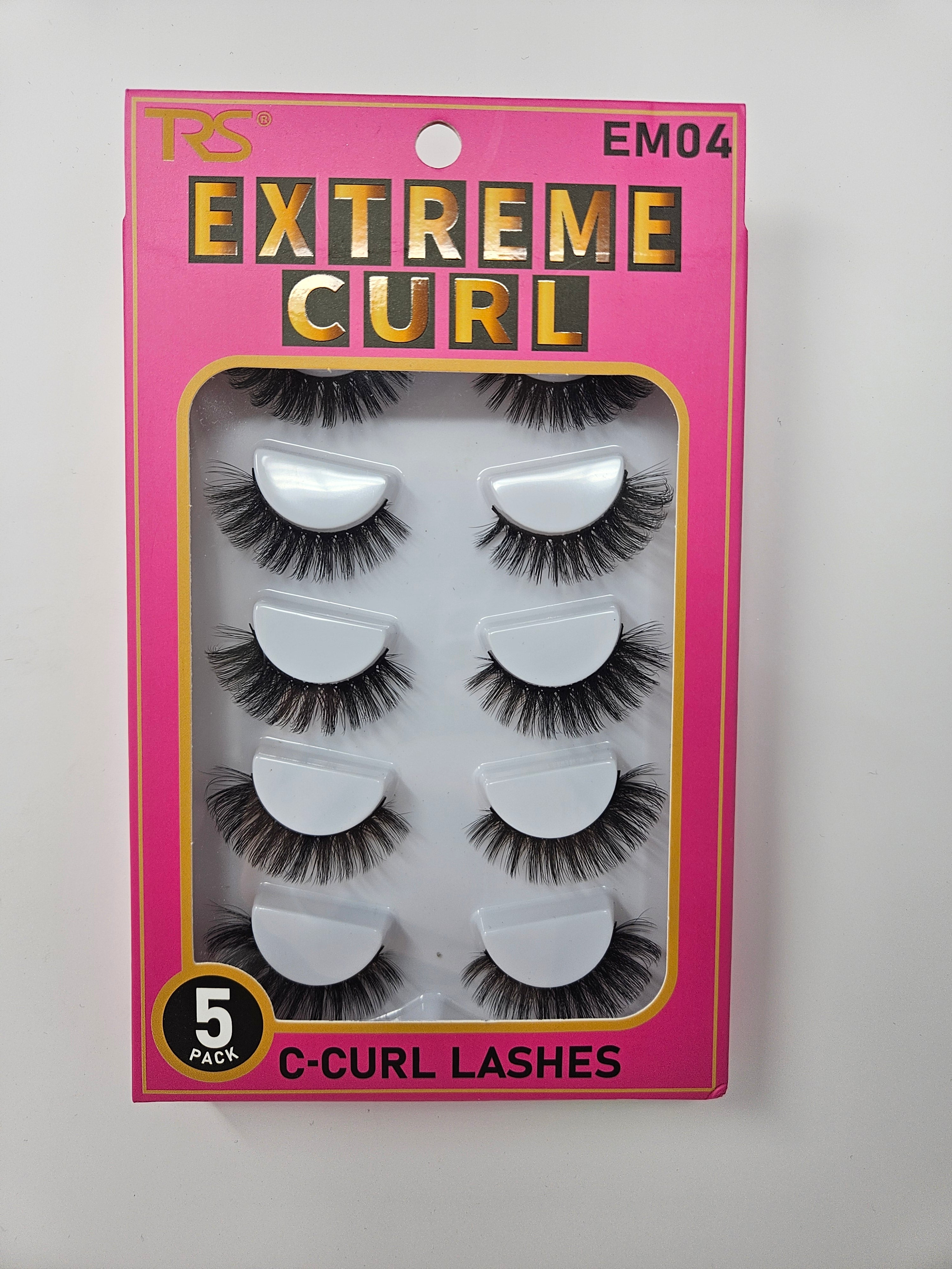 TRS Extreme C-Curl Lashes Multipack (EM01 - EM06)