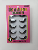 TRS Extreme C-Curl Lashes Multipack (EM01 - EM06)
