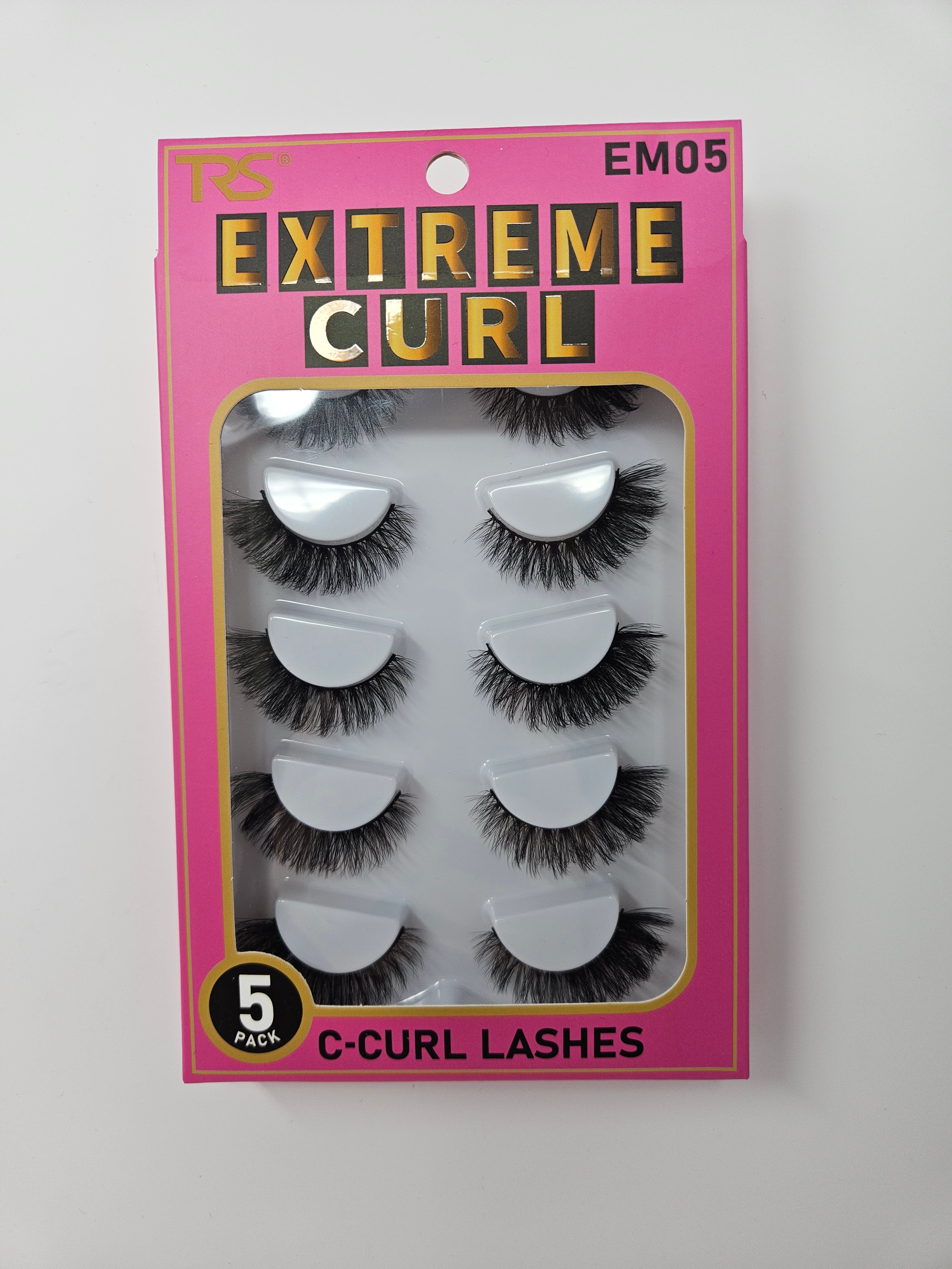 TRS Extreme C-Curl Lashes Multipack (EM01 - EM06)