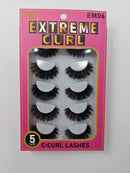 TRS Extreme C-Curl Lashes Multipack (EM01 - EM06)