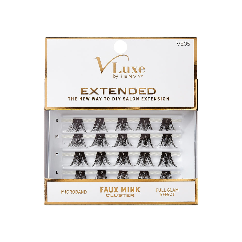 VLuxe Extended Faux Mink Cluster - Full Glam Effect – O Boo Ja Beauty
