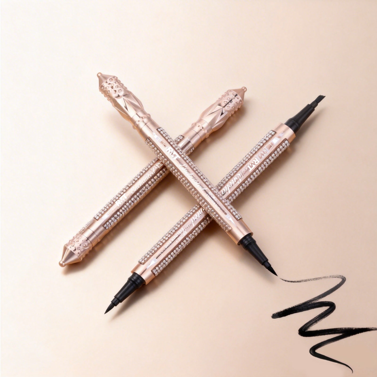 Enchanted Diamond Brow Tattoo and Eyeliner Duo