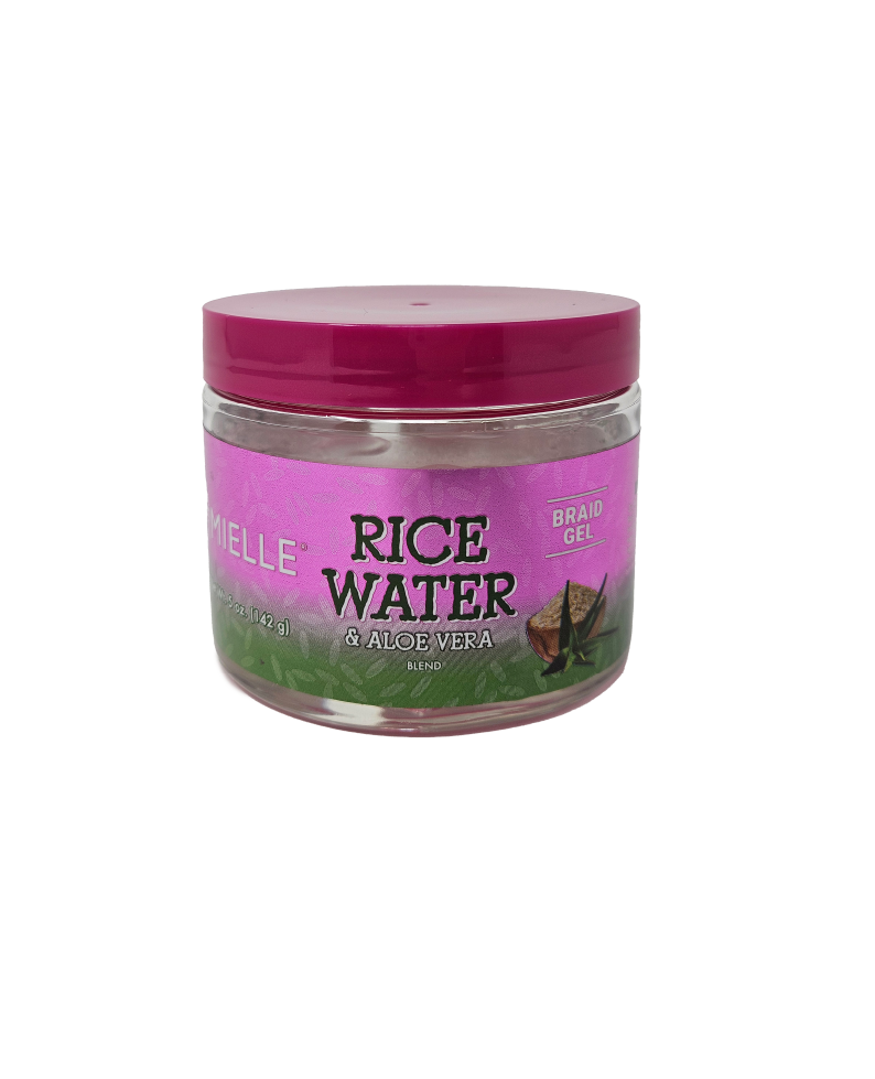 Mielle Rice Water & Aloe Vera Blend Braid Gel - 5oz