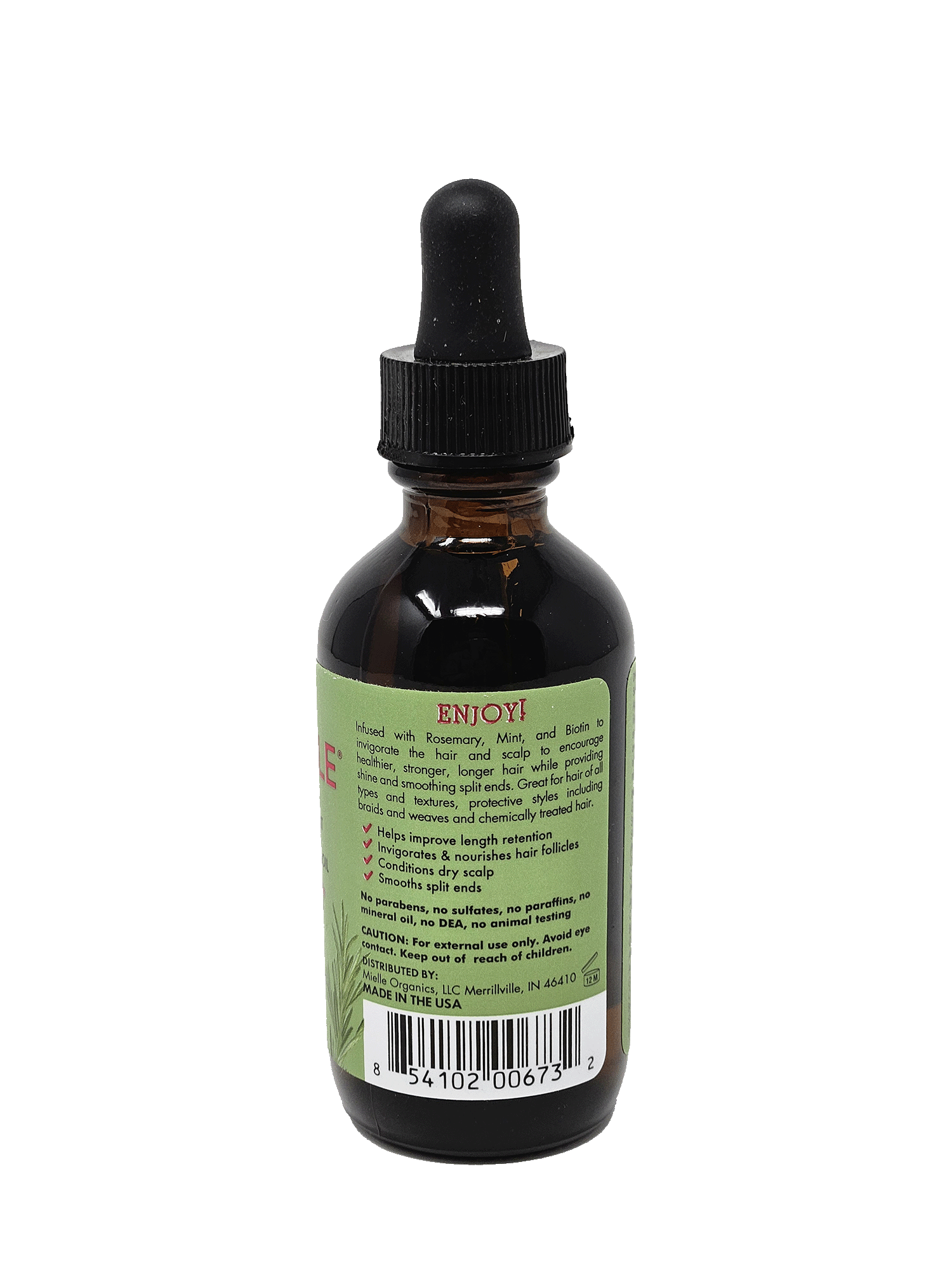 Mielle Rosemary Mint Scalp & Hair Strengthening Oil - 2oz