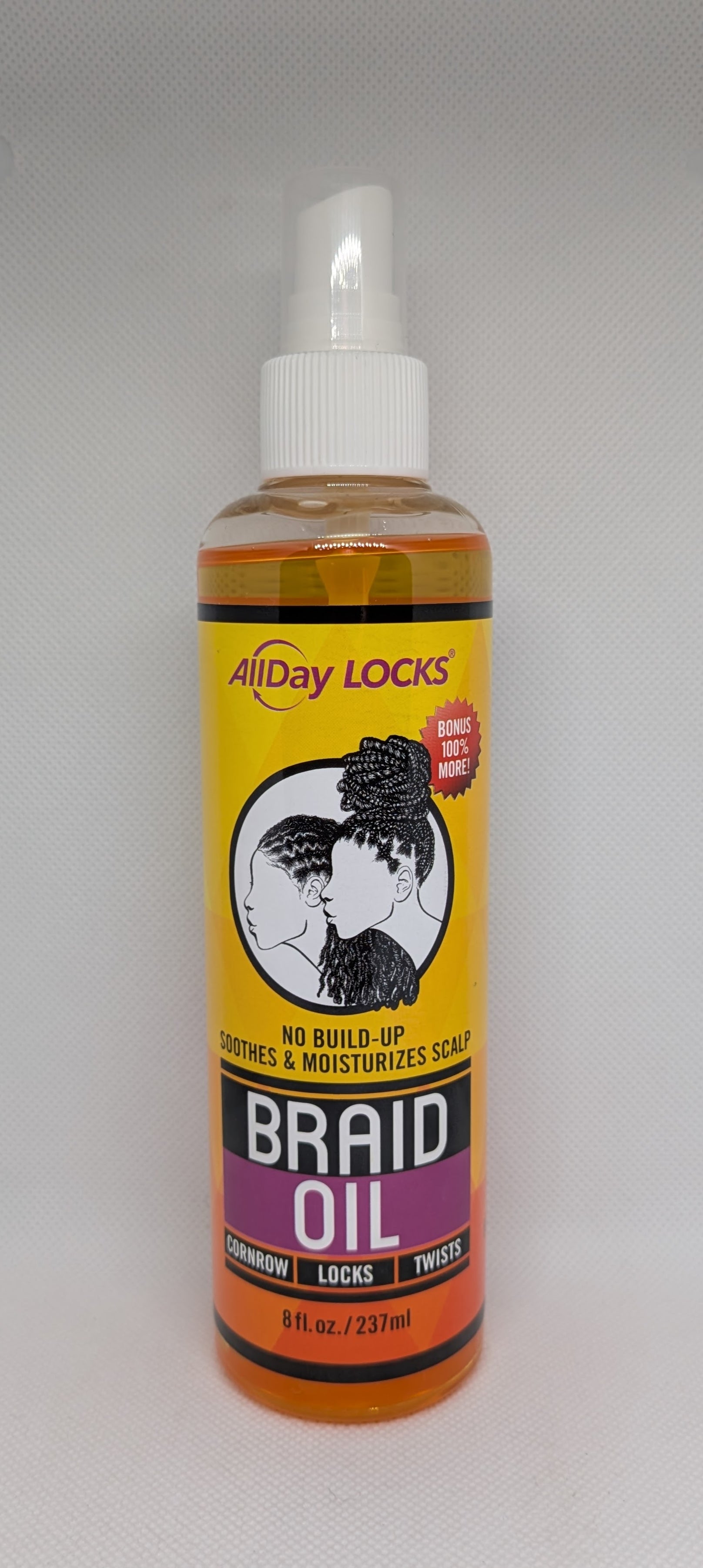 AllDay Locks Braid Oil - 8oz