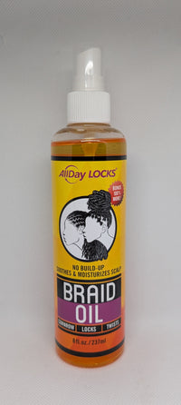 AllDay Locks Braid Oil - 8oz