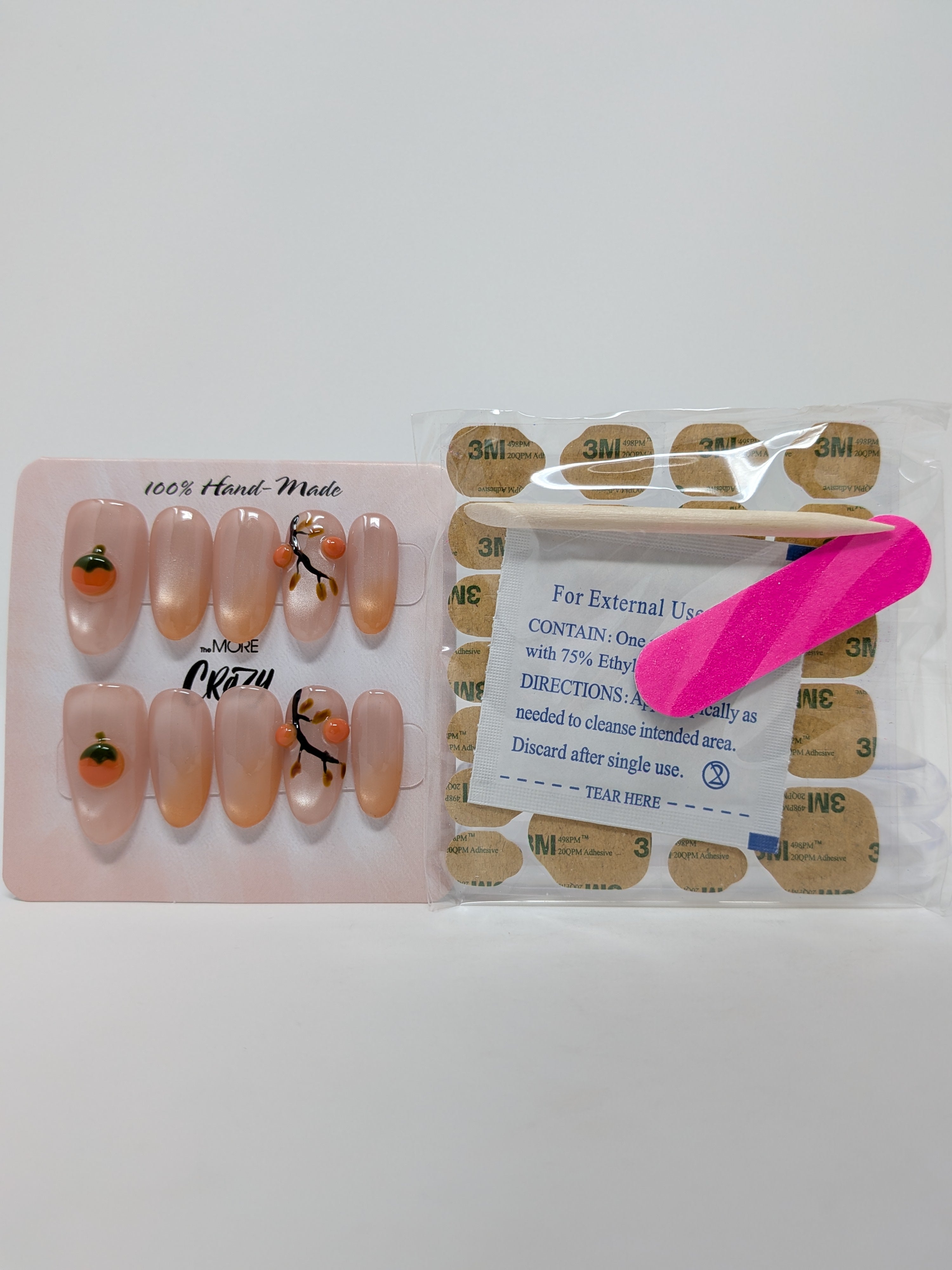 Crazy Nails 100% Handmade Press-On Nails