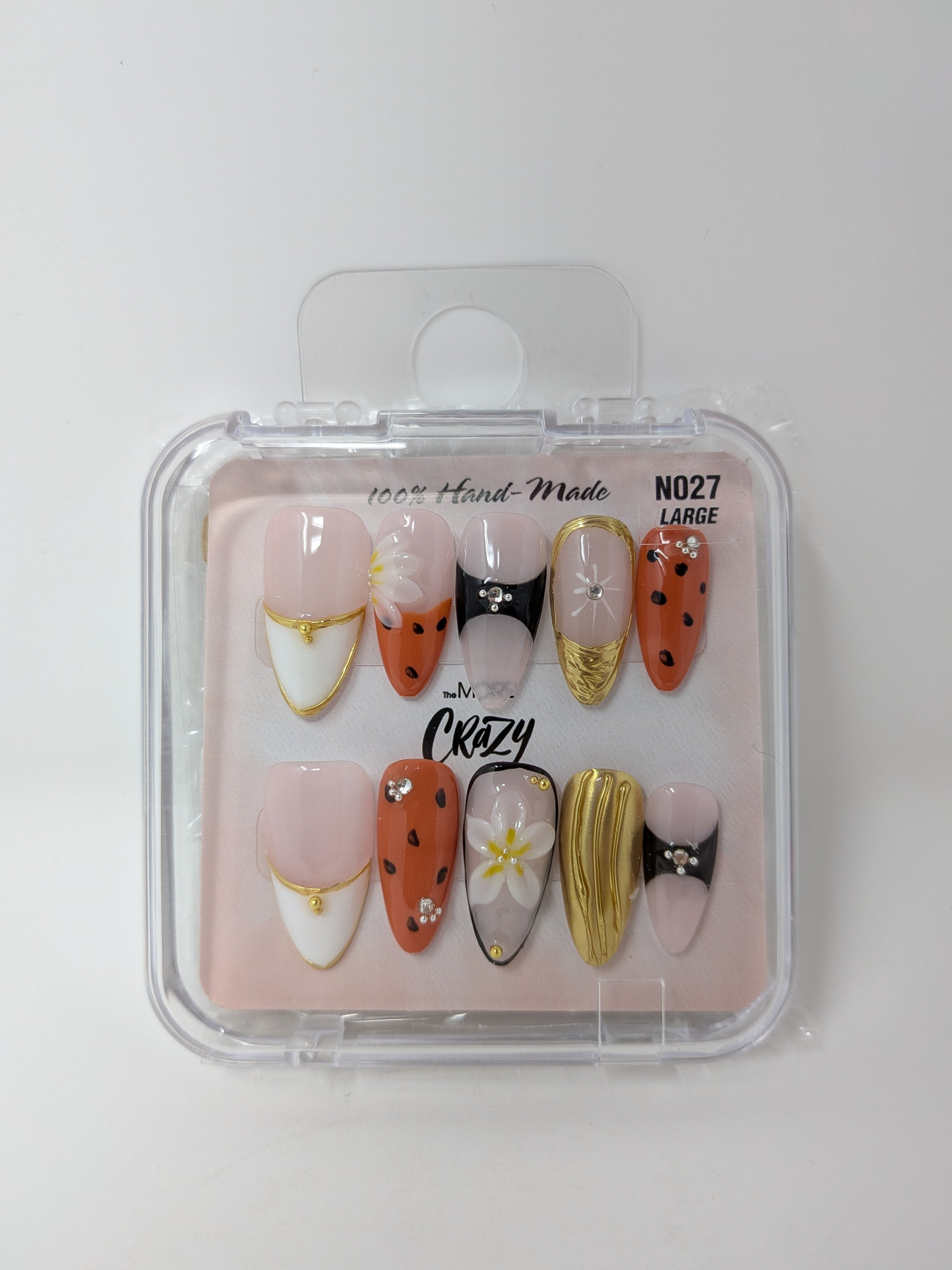 Crazy Nails 100% Handmade Press-On Nails