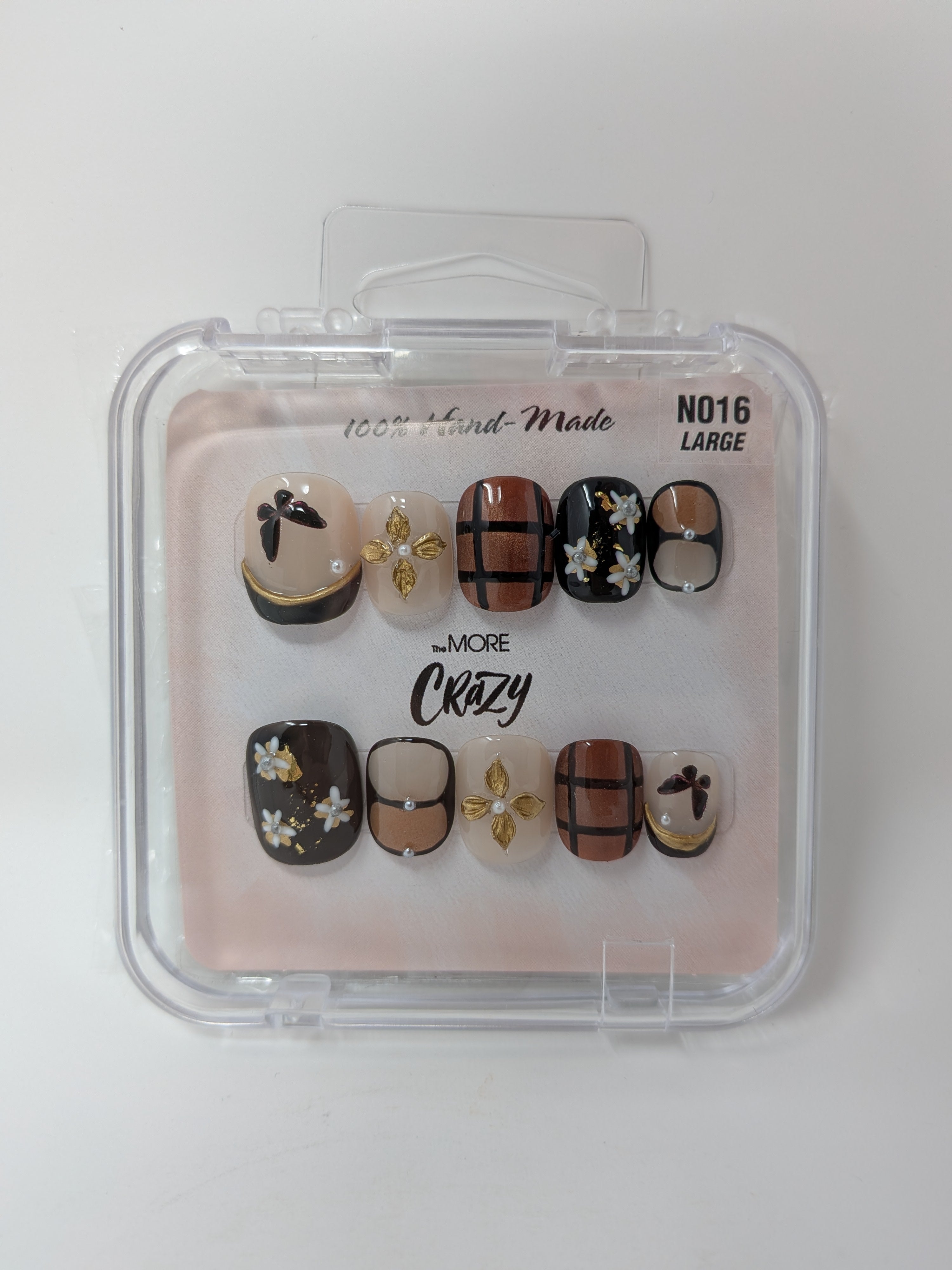 Crazy Nails 100% Handmade Press-On Nails