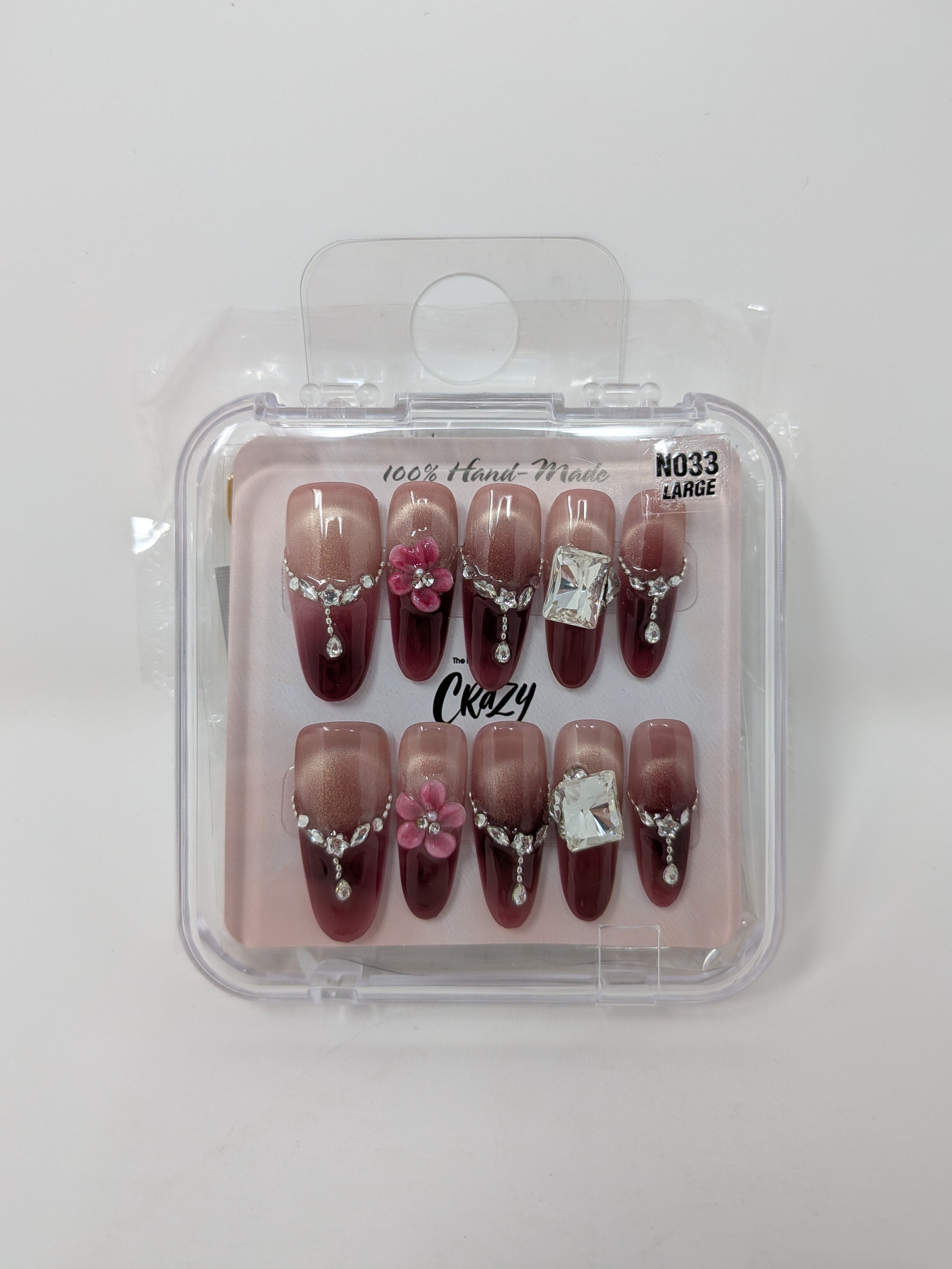 Crazy Nails 100% Handmade Press-On Nails