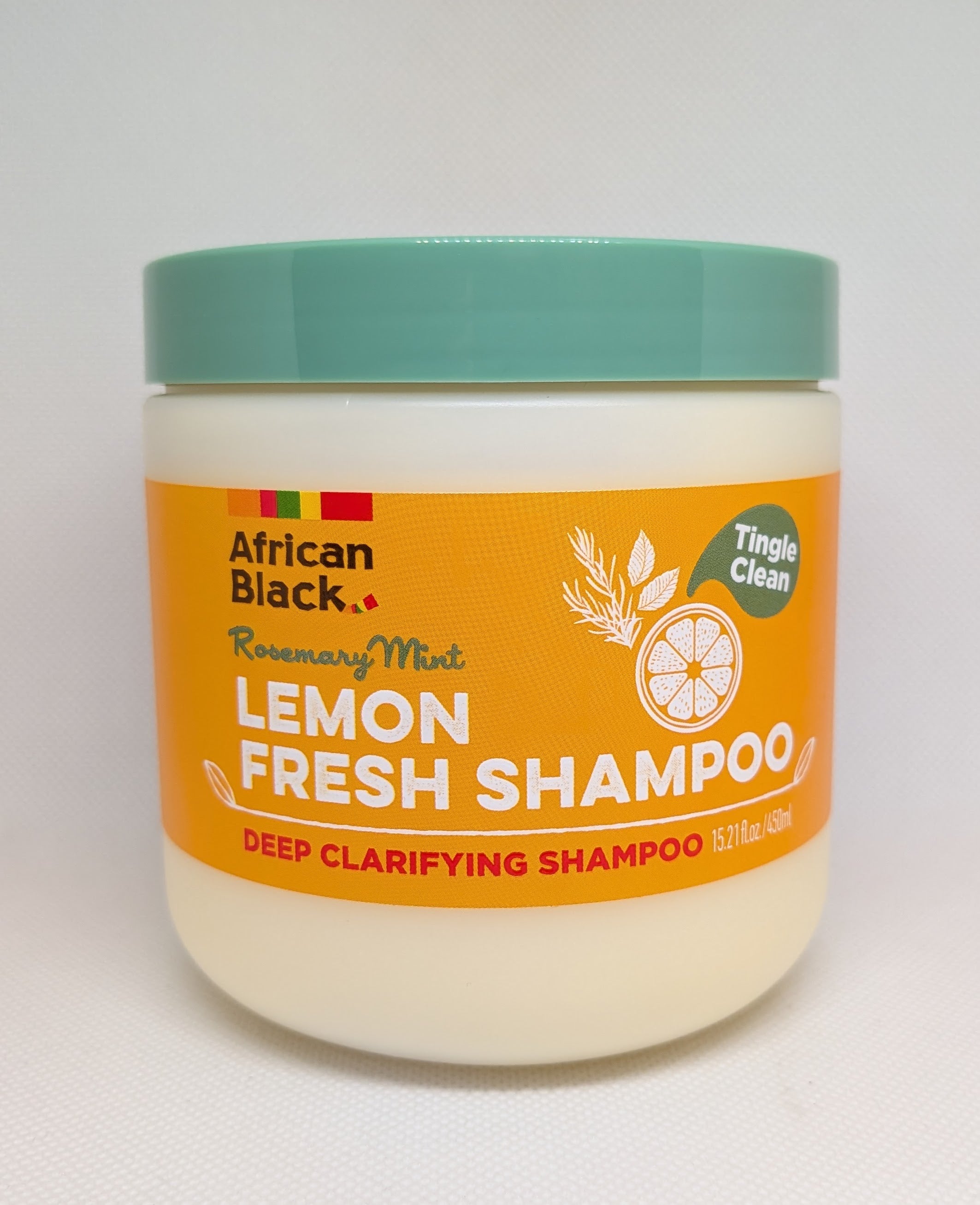 African Black Lemon Fresh Shampoo Rosemary Mint - 15.2oz