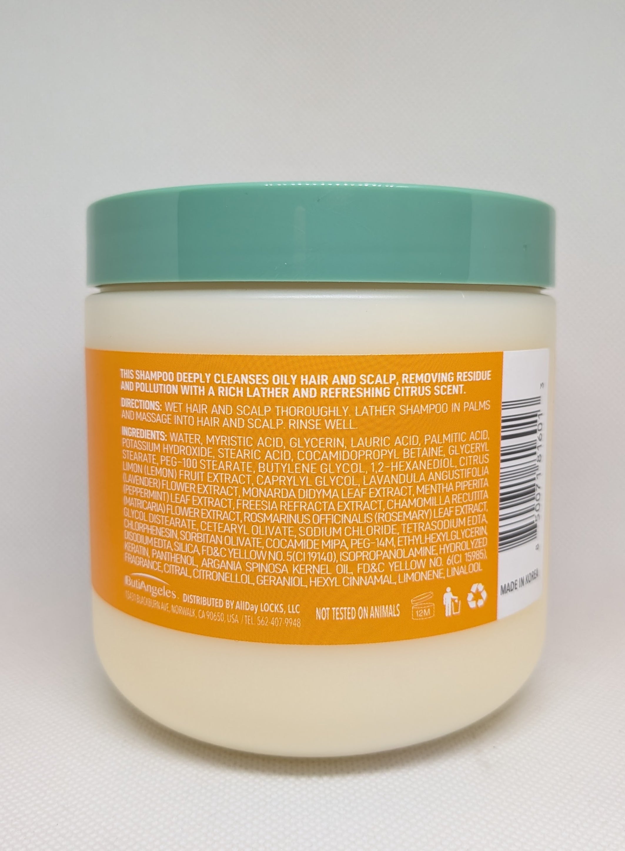 African Black Lemon Fresh Shampoo Rosemary Mint - 15.2oz