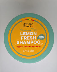 African Black Lemon Fresh Shampoo Rosemary Mint - 15.2oz
