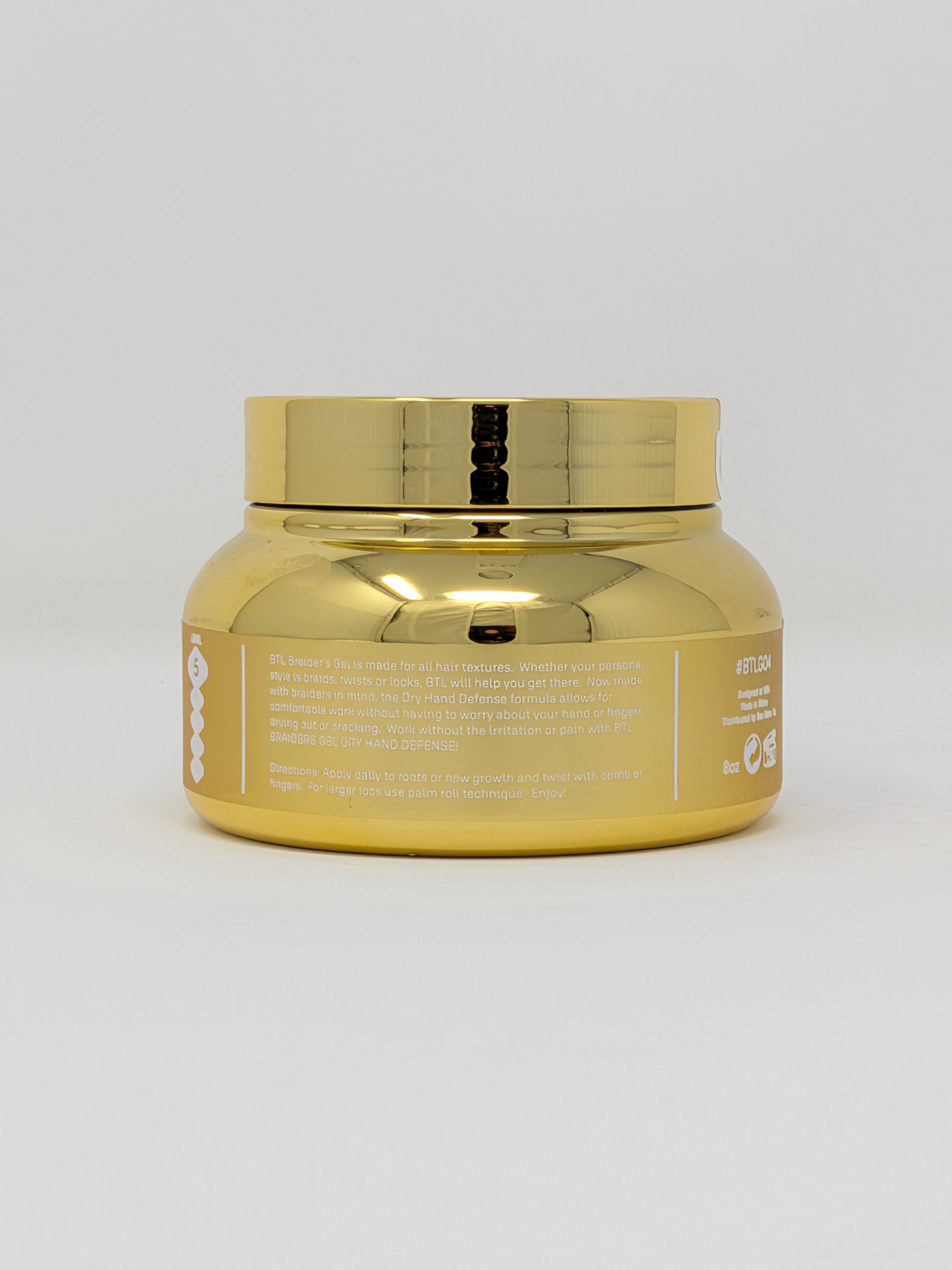 BTL Professional Ultimate Hold Braider's Gel Dry Defense - 8oz