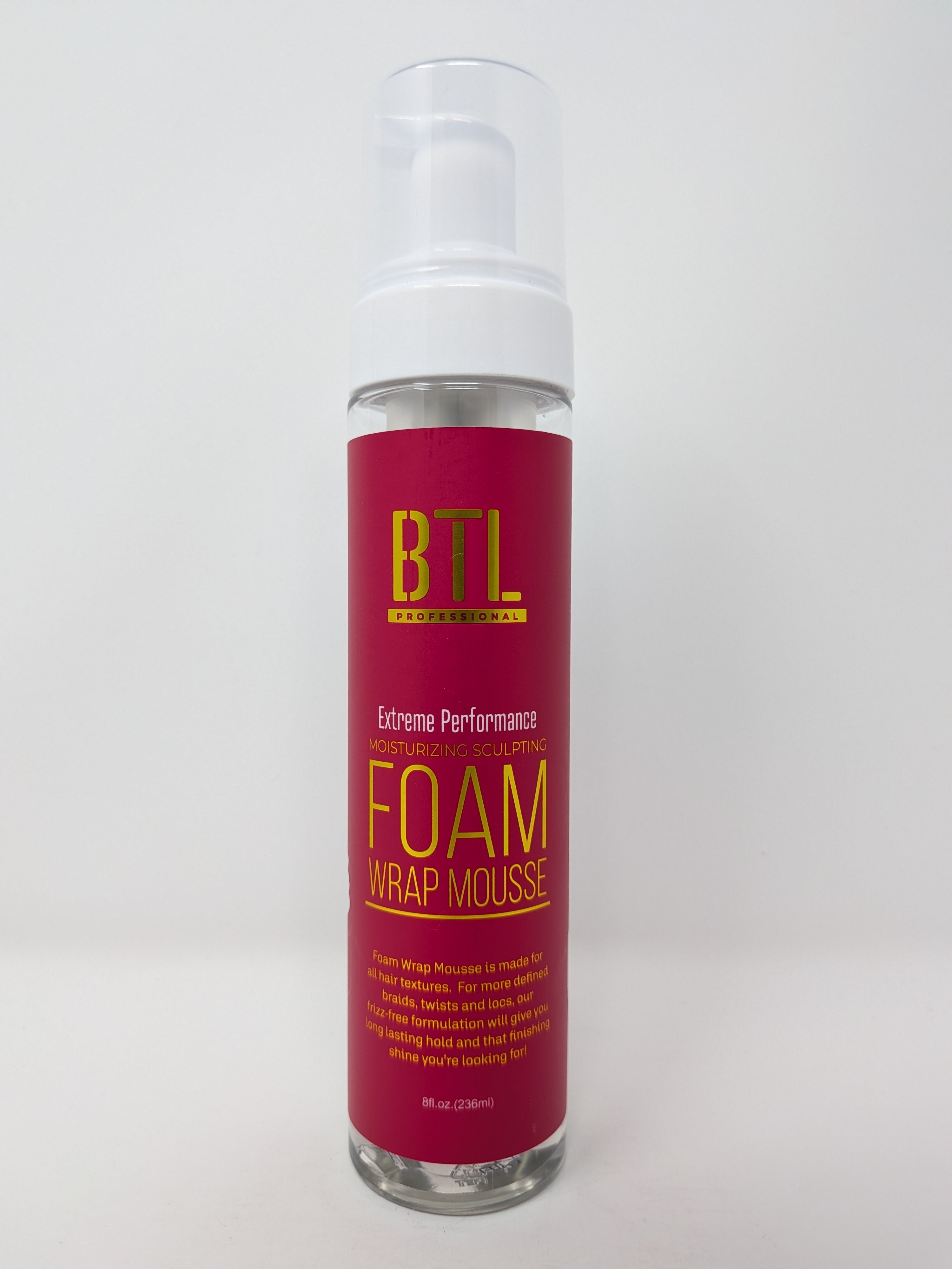BTL Professional Extreme Performance Foam Wrap Mousse - 8oz