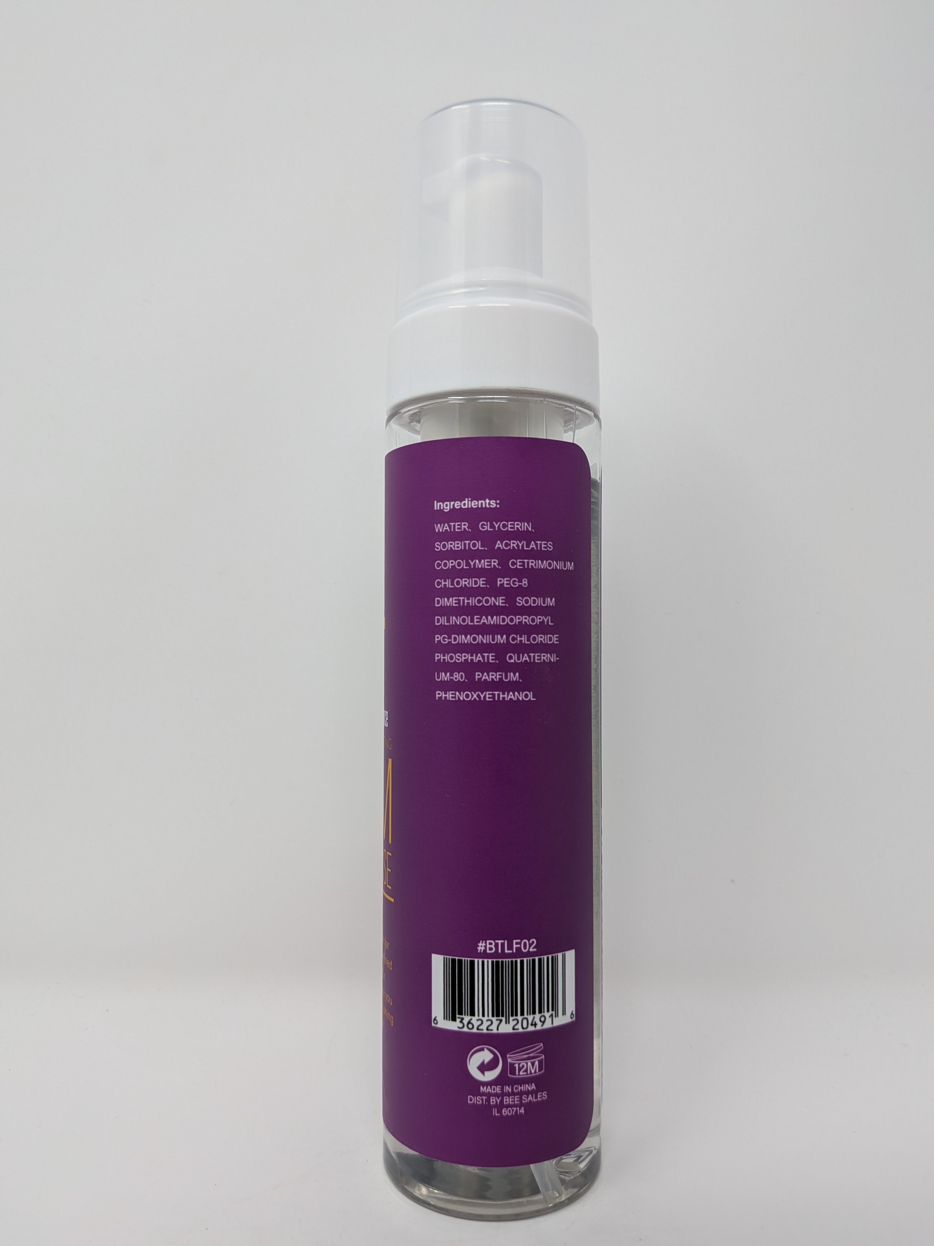 BTL Professional Supreme Performance Foam Wrap Mousse - 8oz