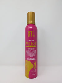 BTL Professional Setting Mousse Extreme Hold w/Jojoba Oil & Olive Oil - 12oz