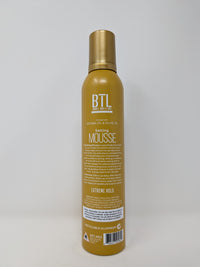BTL Professional Extreme Hold Setting Mousse For Braiders w/Jojoba Oil & Olive Oil - 12oz