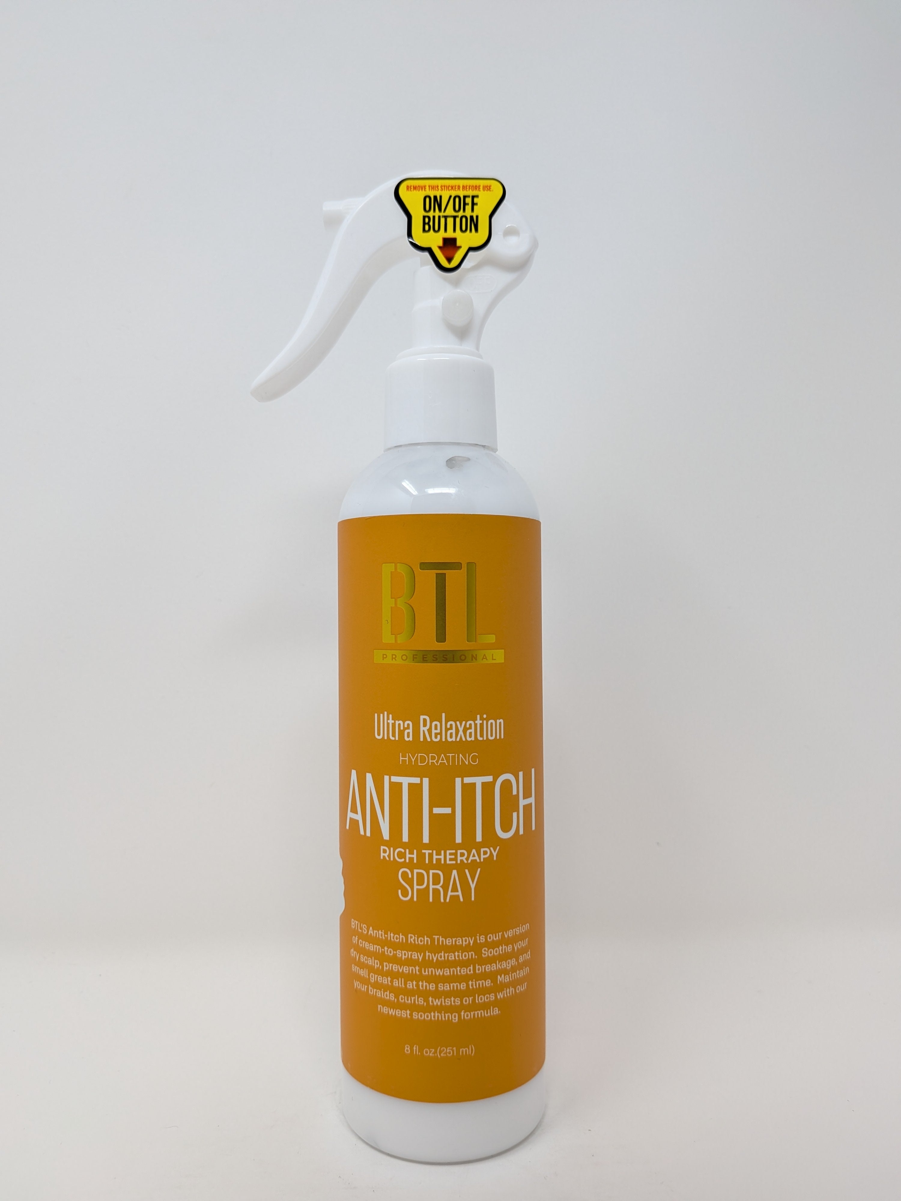 BTL Professional Ultra Relaxation Hydrating Anti-Itch Rich Therapy Spray - 8oz