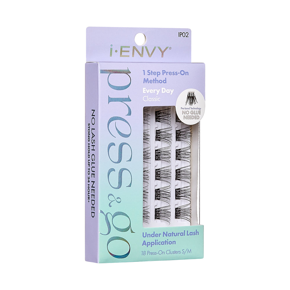 iEnvy Press & Go Press-On Pre-Glued Lash Clusters - Every Day Classic 02