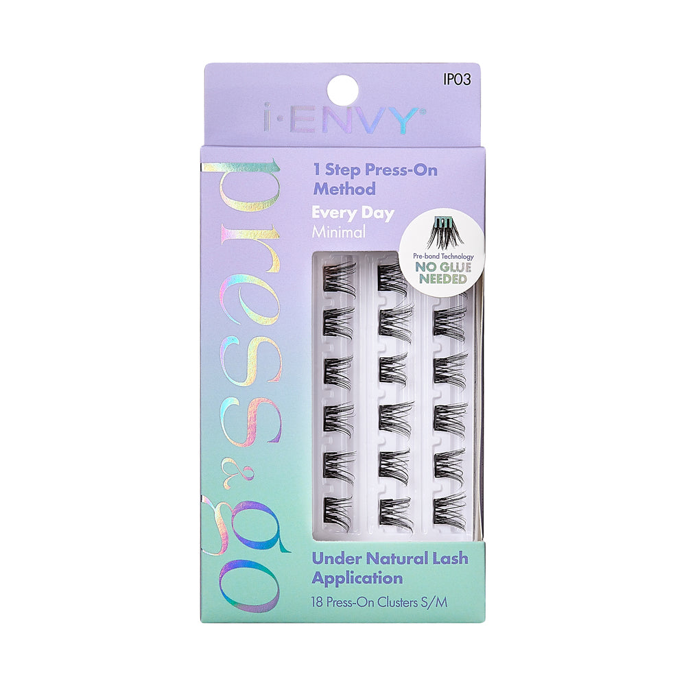 iEnvy Press & Go Press-On Pre-Glued Lash Clusters - Every Day Minimal 03