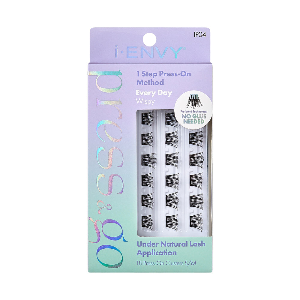 iEnvy Press & Go Press-On Pre-Glued Lash Clusters - Every Day Wispy 04