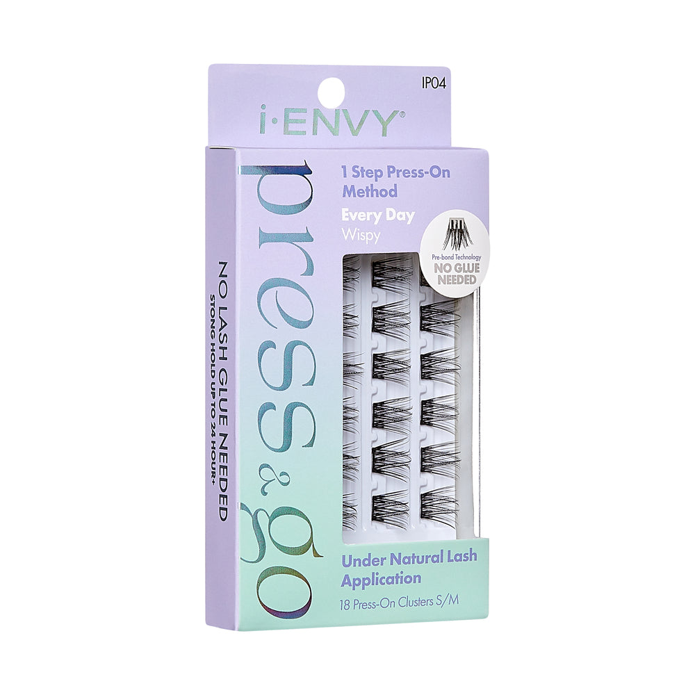 iEnvy Press & Go Press-On Pre-Glued Lash Clusters - Every Day Wispy 04