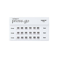 iEnvy Press & Go Press-On Pre-Glued Lash Clusters - Clean Day Pure 12