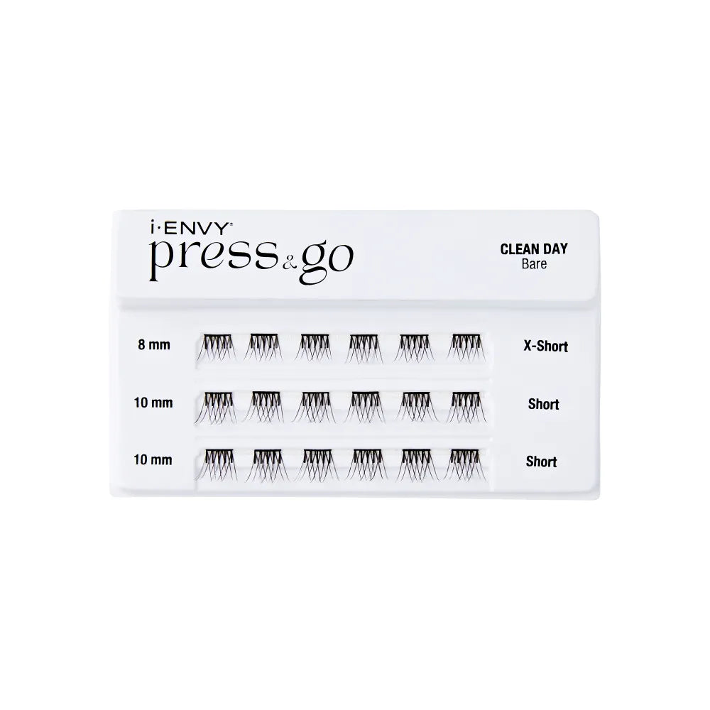 iEnvy Press & Go Press-On Pre-Glued Lash Clusters - Clean Day Bare 11