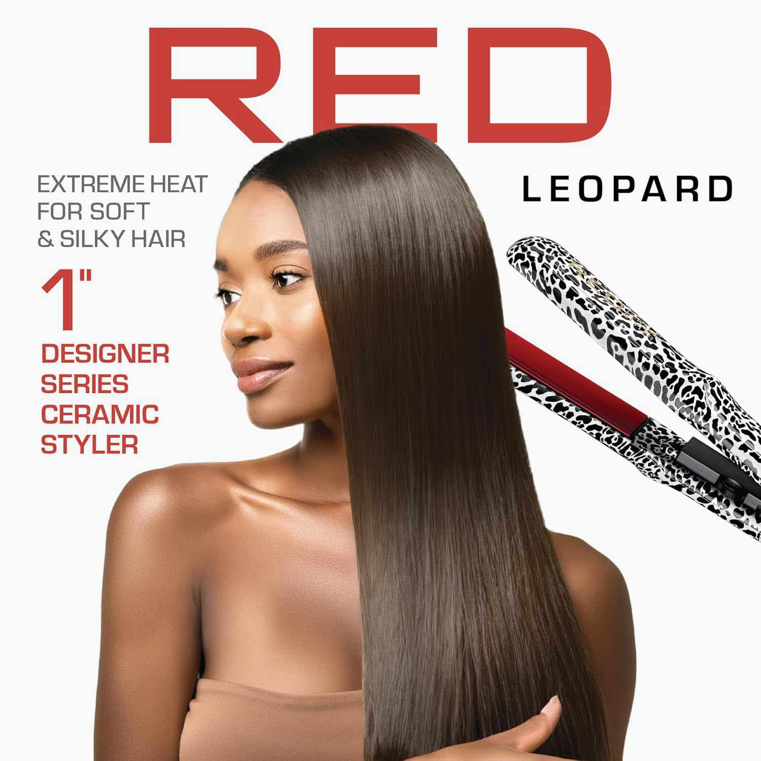 RED by Kiss Designer Series 1" Ceramic Styler