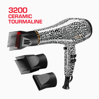 RED by Kiss Designer Series Detangler Dryer with 3 Styling Attachments