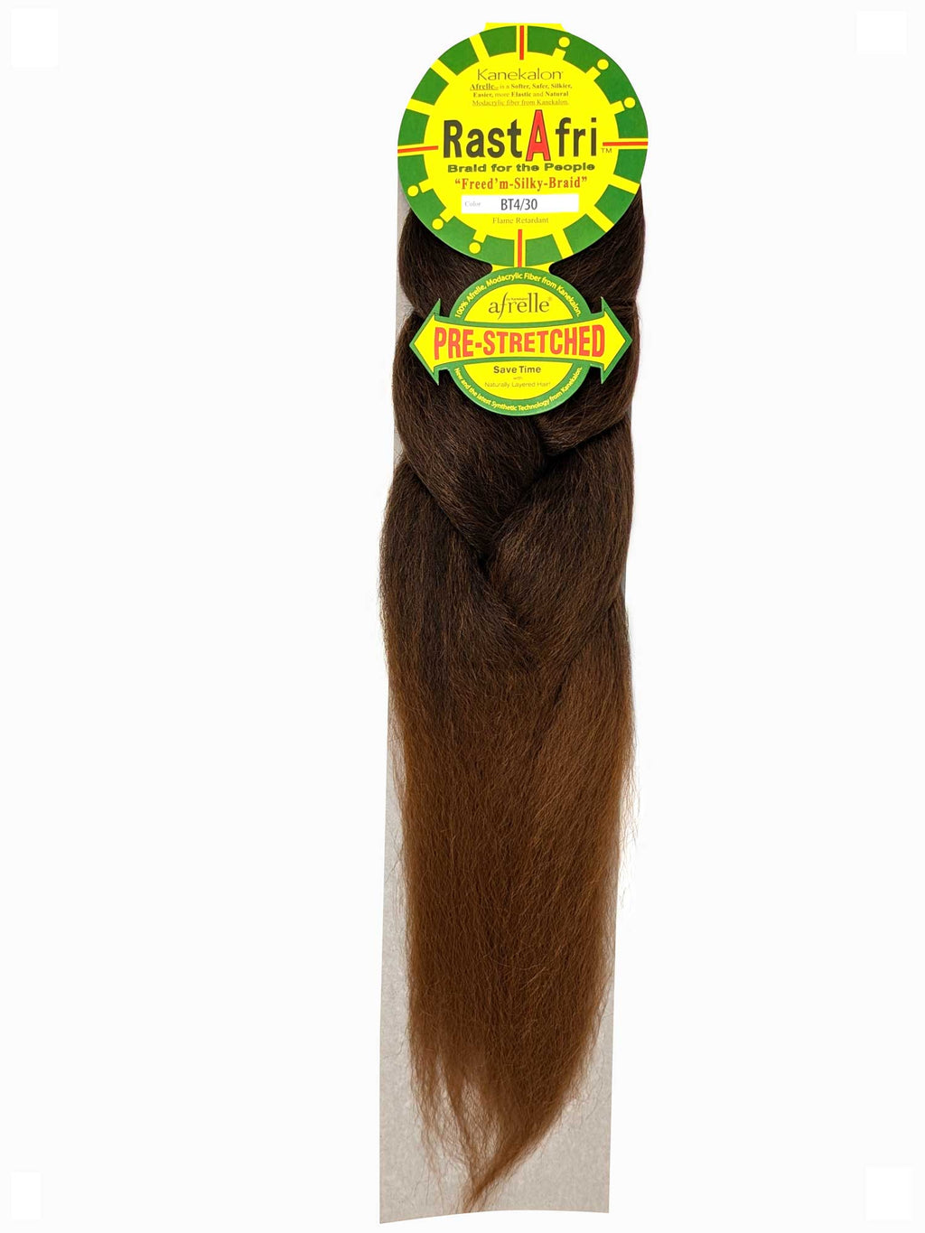 RastAfri Freed'm Silky Pre-Stretched Braid – O Boo Ja Beauty