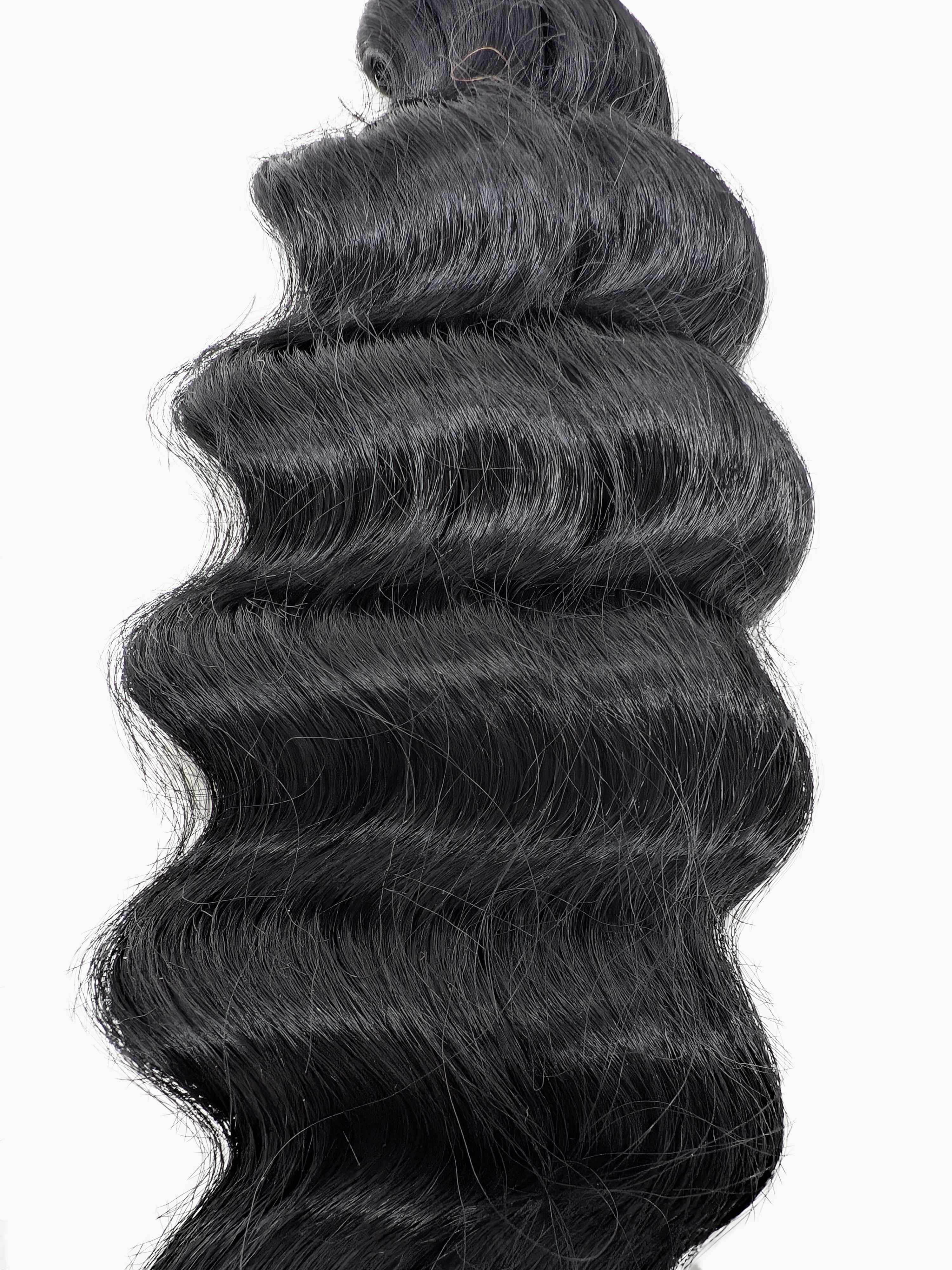 The Scarlet Human Hair Blended Bulk French Loose Deep Bulk