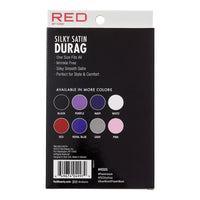 Red by Kiss Silky Satin Durag