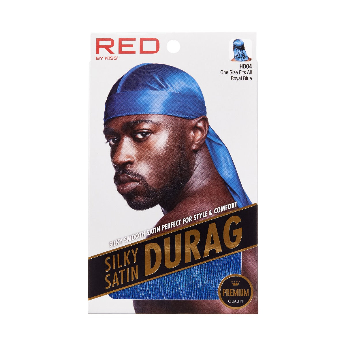 Red by Kiss Silky Satin Durag