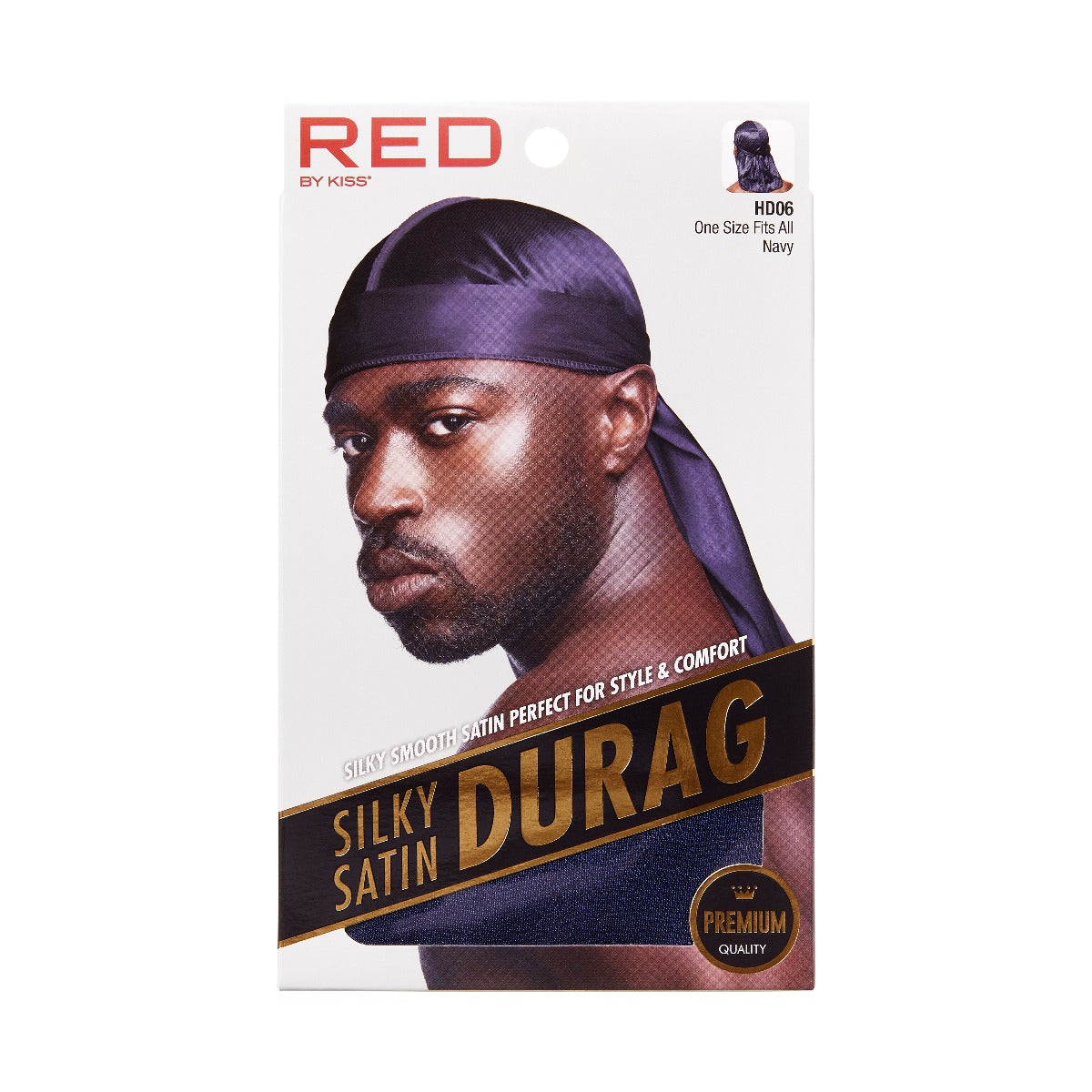 Red by Kiss Silky Satin Durag