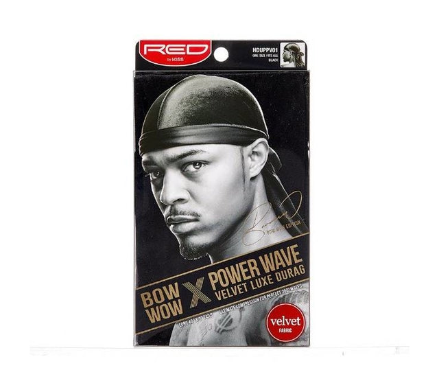 Red by Kiss BOW WOW X Powerwave Velvet Luxe Durag