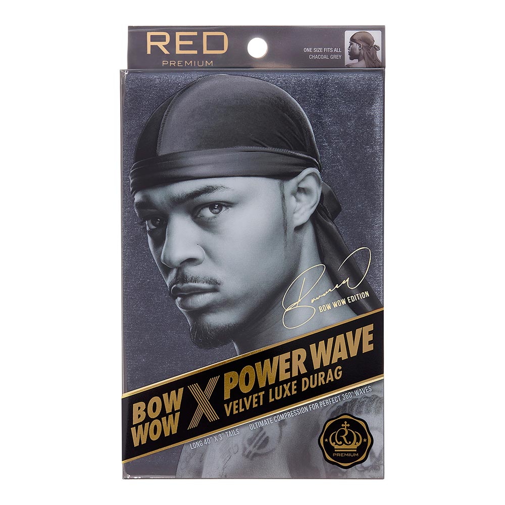 Red by Kiss BOW WOW X Powerwave Velvet Luxe Durag