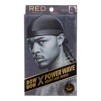 Red by Kiss BOW WOW X Powerwave Velvet Luxe Durag