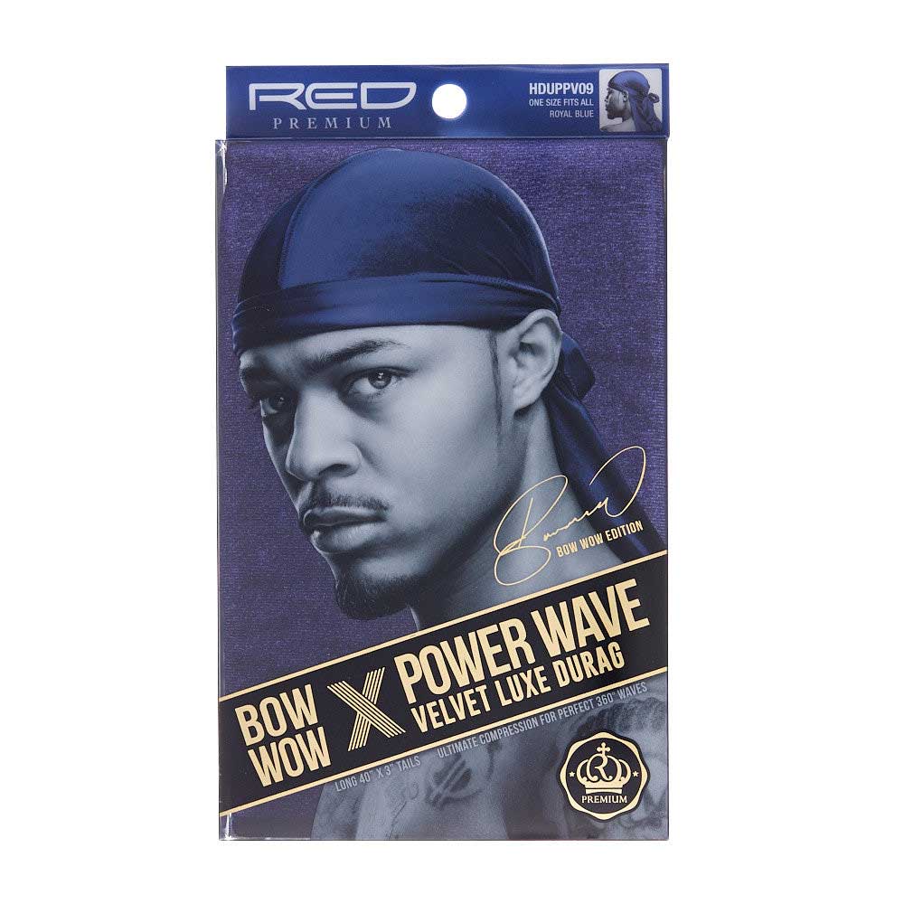 Red by Kiss BOW WOW X Powerwave Velvet Luxe Durag